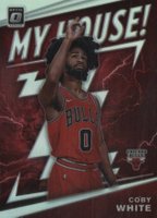 2019 Panini Donruss Optic My House #9 Coby White Holo Basketball Card