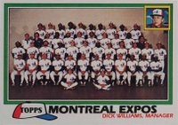 1981 Topps #680 Montreal Expos Baseball Card