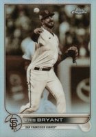 2022 Topps Chrome #9 Kris Bryant Sepia Refractor Baseball Card