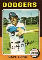1975 Topps #93 Davey Lopes Baseball Card