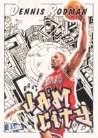 1997 Ultra Jam City #14 Dennis Rodman Basketball Card