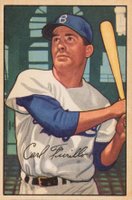 1952 Bowman #24 Carl Furillo Baseball Card
