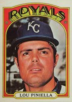 1972 Topps #580 Lou Piniella Baseball Card