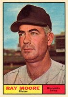 1961 Topps #289 Ray Moore Baseball Card