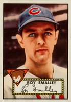 1952 Topps #173 Roy Smalley Cream back Baseball Card