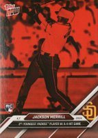 2024 Topps Now #45 Jackson Merrill Eclipse Edition Baseball Card