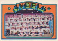 1972 O-Pee-Chee #71 Angels Team Baseball Card