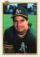 1990 Bowman #460 Jose Canseco Baseball Card