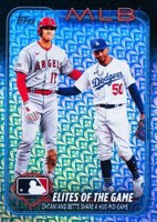 2024 Topps #138 Mookie Betts/Shohei Ohtani Holiday Baseball Card