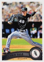 2011 Topps #65 Chris Sale Baseball Card