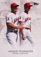 2019 Topps Transcendent VIP Party Shohei Ohtani on Demand #10 Mike Trout/Shohei Ohtani Baseball Card