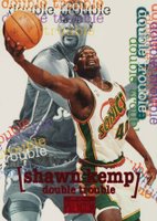 1996 Skybox Premium #269 Shawn Kemp Rubies Basketball Card