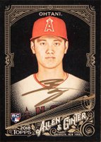 2018 Topps Allen & Ginter X  #100 Shohei Ohtani Baseball Card