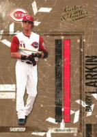 2004 Donruss Leather & Lumber #41 Barry Larkin Baseball Card