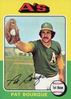 1975 Topps Mini #502 Pat Bourque Baseball Card