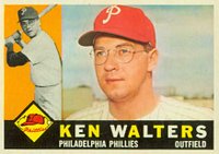 1960 Topps #511 Ken Walters Baseball Card