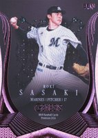 2024 BBM Genesis #66 Roki Sasaki Pink Foil Baseball Card