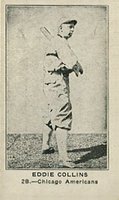 1922 Strip Card # Eddie Collins Baseball Card
