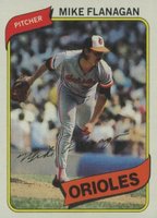 1980 Topps #640 Mike Flanagan Baseball Card