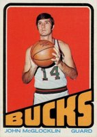 1972 Topps #54 John McGlocklin Basketball Card