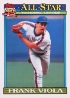 1991 Topps Tiffany #406 Frank Viola Baseball Card