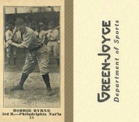 1916 Green-Joyce #24 Bobbie Byrne Baseball Card