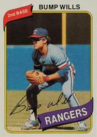 1980 Topps #473 Bump Wills Baseball Card