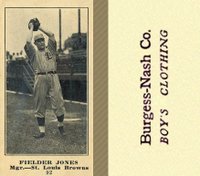 1916 Burgess-Nash Co. #92 Fielder Jones Baseball Card