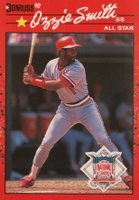 1990 Donruss #710 Ozzie Smith All-Star Game Performance Baseball Card