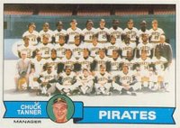 1979 Topps #244 Pittsburgh Pirates Team Baseball Card