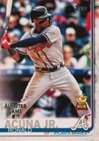 2019 Topps Complete Set #1 Ronald Acuna Jr. All-Star Game Baseball Card