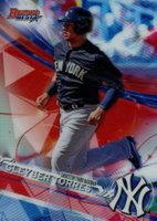 2017 Bowman's Best Top Prospects #TP-16 Gleyber Torres Refractor Baseball Card