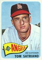 1965 Topps #124 Tom Satriano Baseball Card