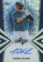 2019 Leaf Flash Autographs #BAJK1 Jarred Kelenic Blue Baseball Card