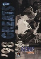 1997 Ultra #260P Shawn Kemp Platinum Medallion Basketball Card