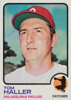 1973 Topps #454 Tom Haller Baseball Card