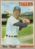 1970 Topps #698 Tom Tresh Baseball Card