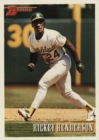 1993 Bowman #625 Rickey Henderson Baseball Card