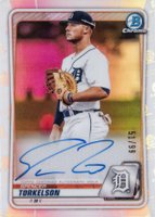 2020 Bowman Draft #BDC121 Spencer Torkelson SP-Autograph-Chrome Baseball Card