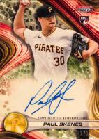 2024 Bowman's Best Best of 2024 Autographs #B24PS Paul Skenes Superfractor 1/1 Baseball Card