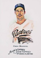 2008 Topps Allen & Ginter #124 Greg Maddux Baseball Card