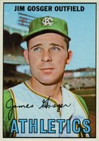 1967 Topps #17 Jim Gosger Baseball Card
