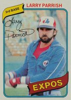 1980 Topps #345 Larry Parrish Baseball Card