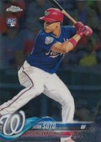 2018 Topps Chrome Update #HMT55 Juan Soto Baseball Card