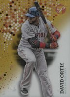 2022 Topps Pristine #22 David Ortiz Gold Refractor Baseball Card