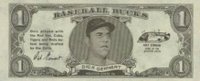 1962 Topps Bucks # Dick Gernert Baseball Card