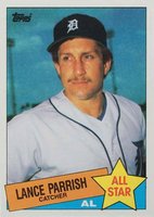 1985 Topps #708 Lance Parrish Baseball Card