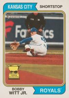 2023 Topps Heritage #85 Bobby Witt Jr. Baseball Card