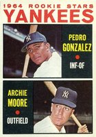 1964 Topps #581 Yankees Rookies Baseball Card