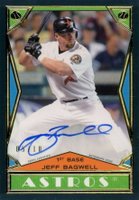 2018 Topps Brooklyn Collection Autographs #BC2JBA Jeff Bagwell Black Baseball Card